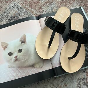 Calvin Klein Black Sandals